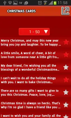 Christmas Cards android App screenshot 0