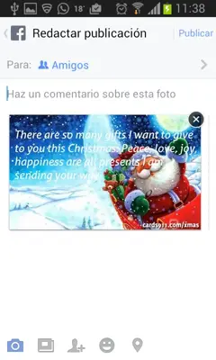 Christmas Cards android App screenshot 1