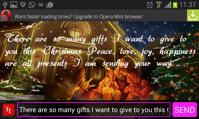 Christmas Cards android App screenshot 2