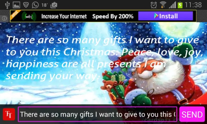 Christmas Cards android App screenshot 3