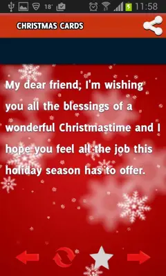 Christmas Cards android App screenshot 5